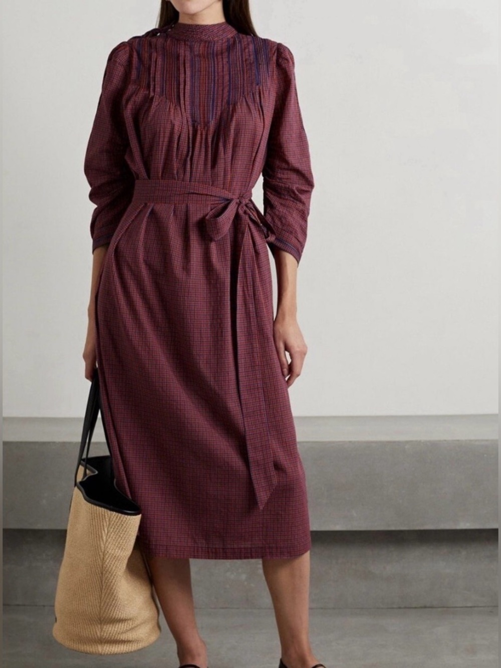 Doen Ranger Belted Dress in Rossendale Valley Plaid